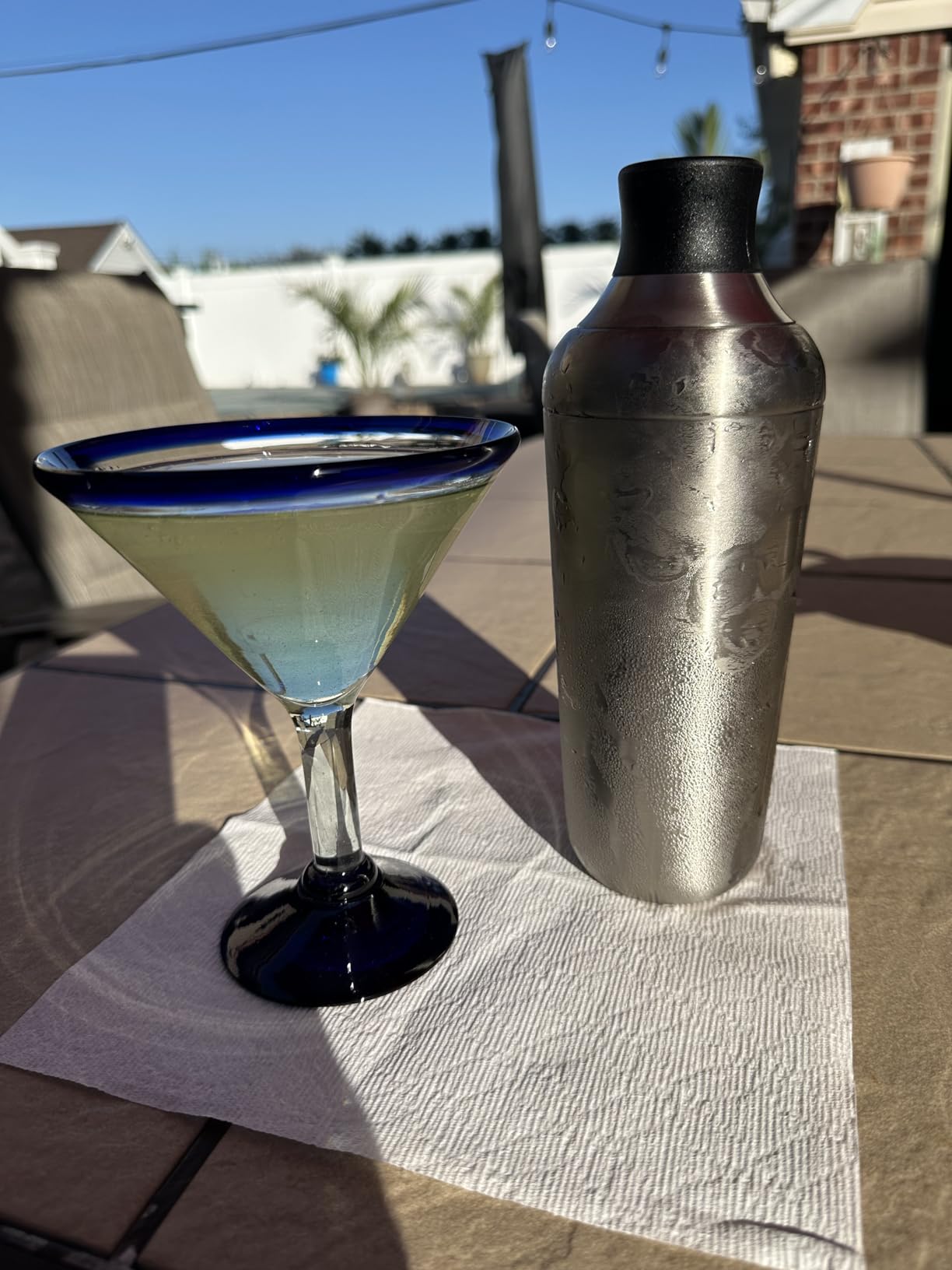 OXO Steel Cocktail Shaker with Strainer, Stainless Finish - 24 oz Capacity customer photo 1