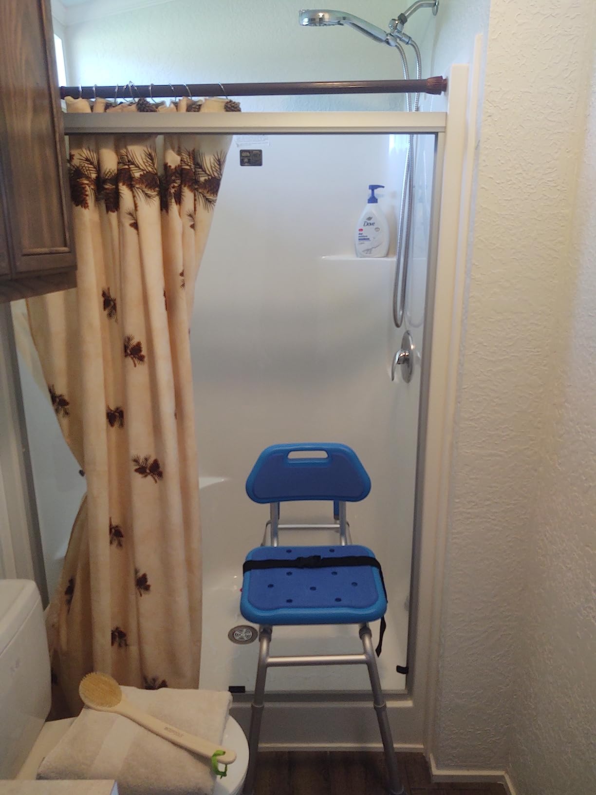 Platinum Health Gateway Premium Sliding Shower Chair Bath Transfer Bench with Swivel Padded Bath Tub Seat for Tubs and Shower, for Handicap & Seniors Mobility & Daily Living, Gray customer photo 2