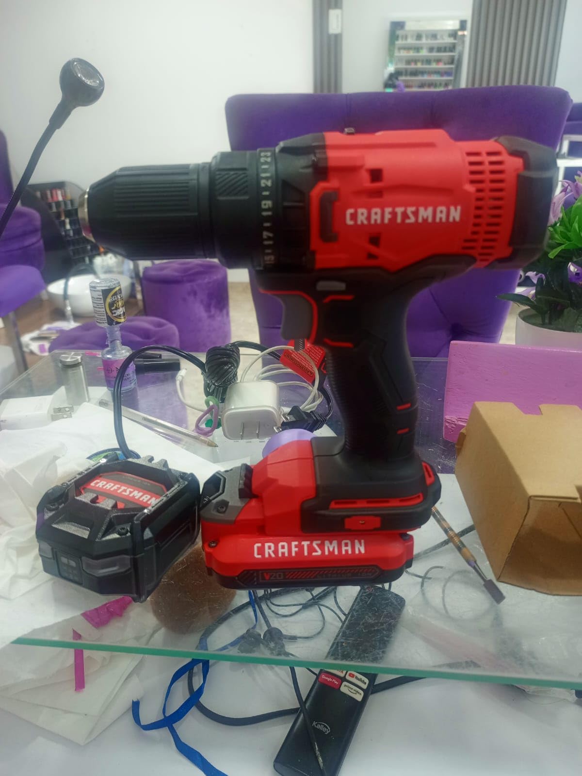 CRAFTSMAN V20 Cordless Drill/Driver Kit, 1/2 inch, Battery and Charger Included (CMCD700C1) customer photo 1
