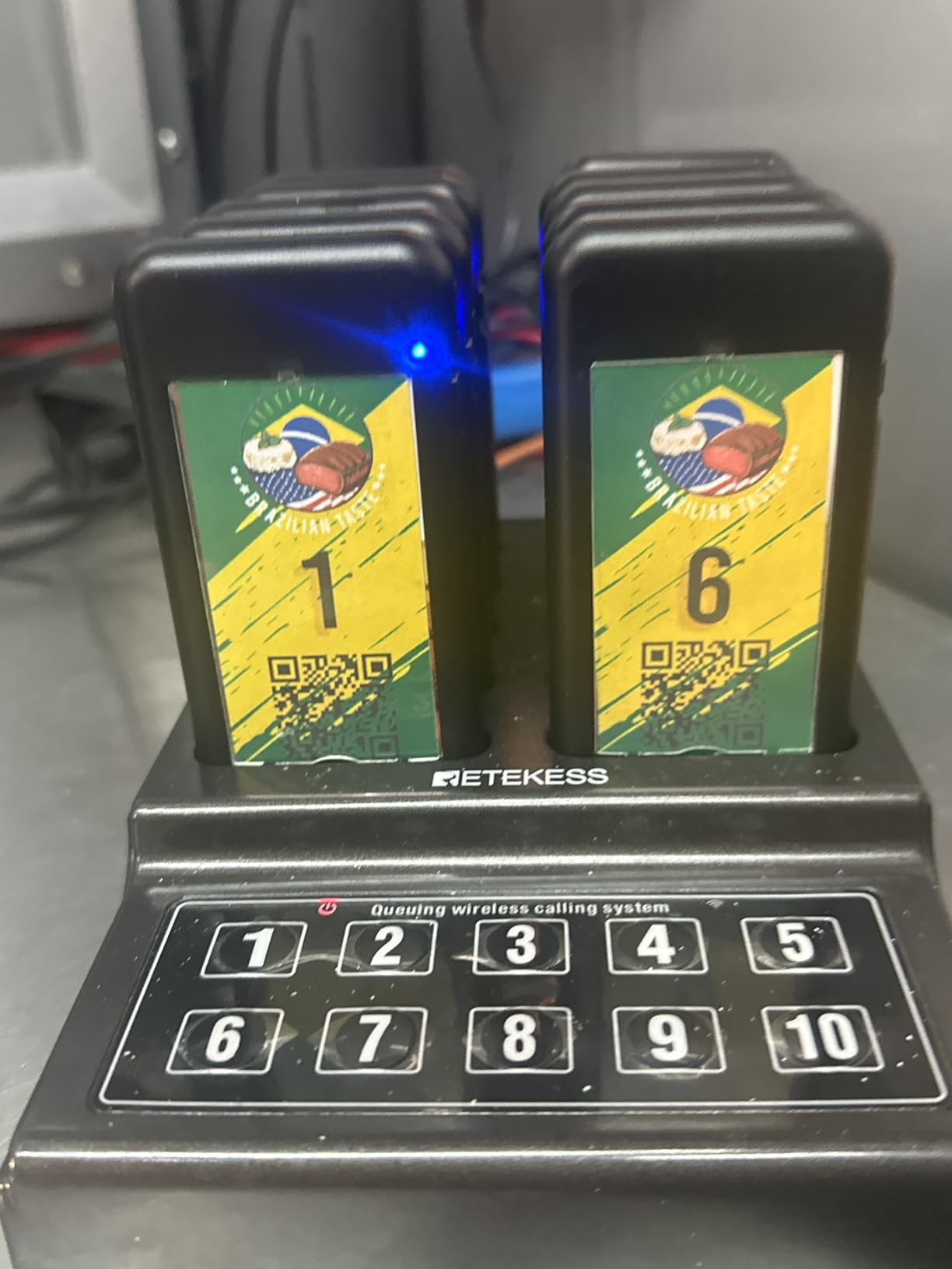 Retekess TD174 Restaurant Buzzer System, Restaurant Waiting Pager, 10 Guest Pagers customer photo 2