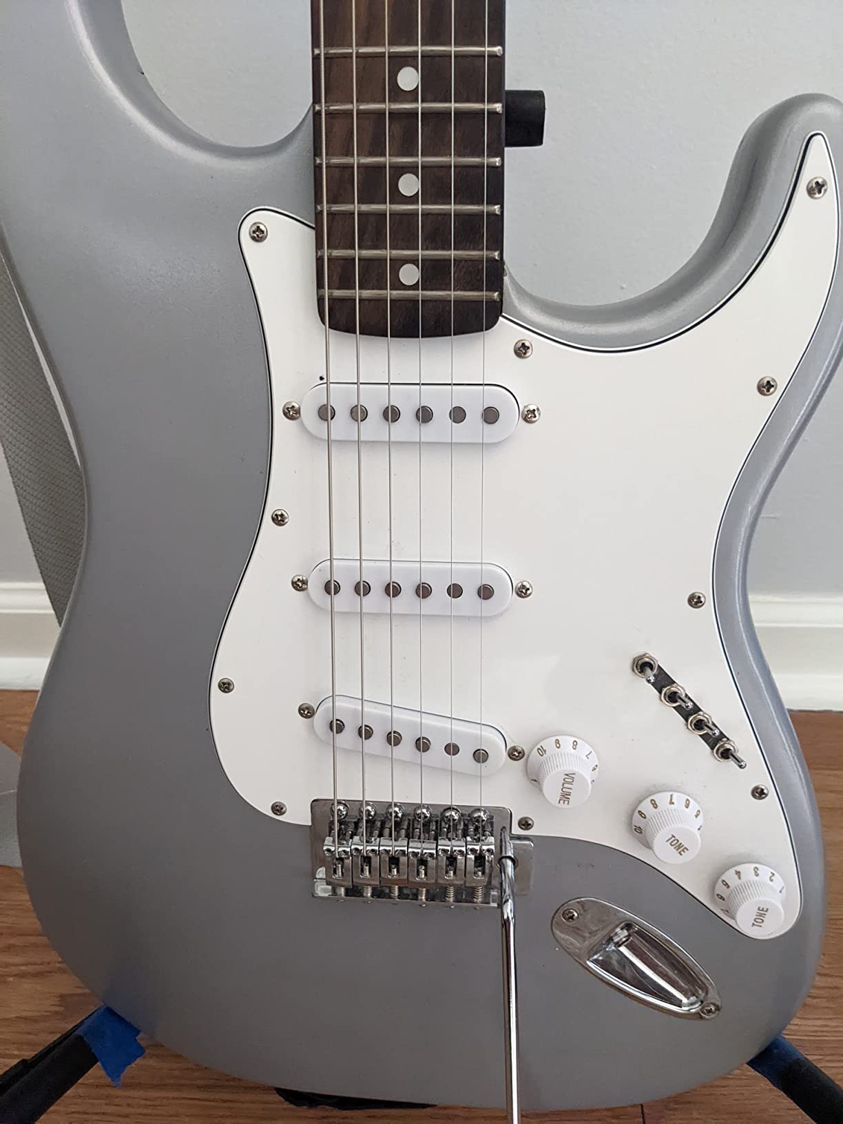 Wilkinson M Series Vintage Tone Staggered Single Coil Pickups SSS Set White | Alnico 5, for Strat Style Electric Guitar customer photo 2