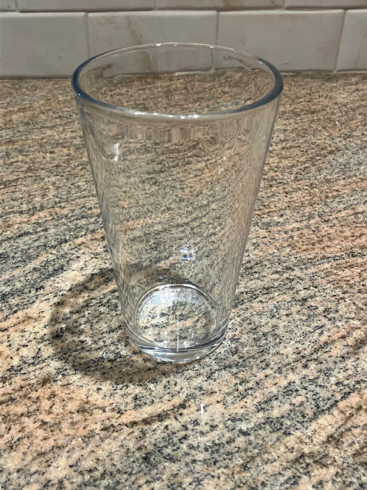 Kitchen Lux Pint Beer Glasses Set of 4 (16oz) Tall Clear Drinking Glasses | All Purpose Tumblers - Heavy Base for Ale, Cocktail, Water, Juice customer photo 2