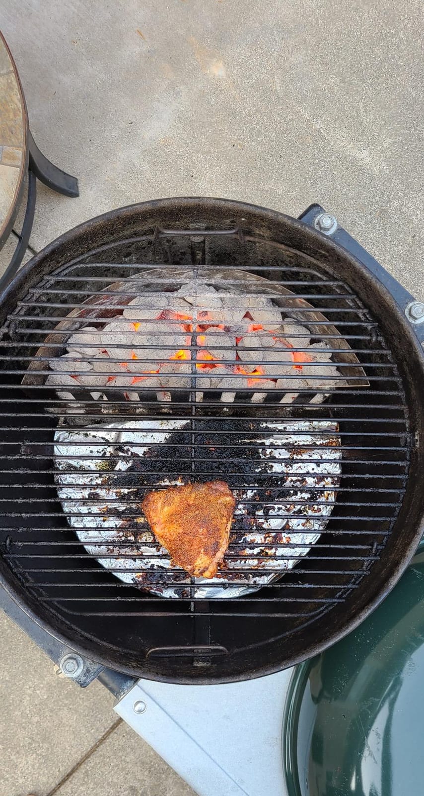 onlyfire 2Pcs Upgraded Heavy Duty Stainless Steel Charcoal Basket for 18/22/26 Inch Weber Kettle Grills customer photo 1