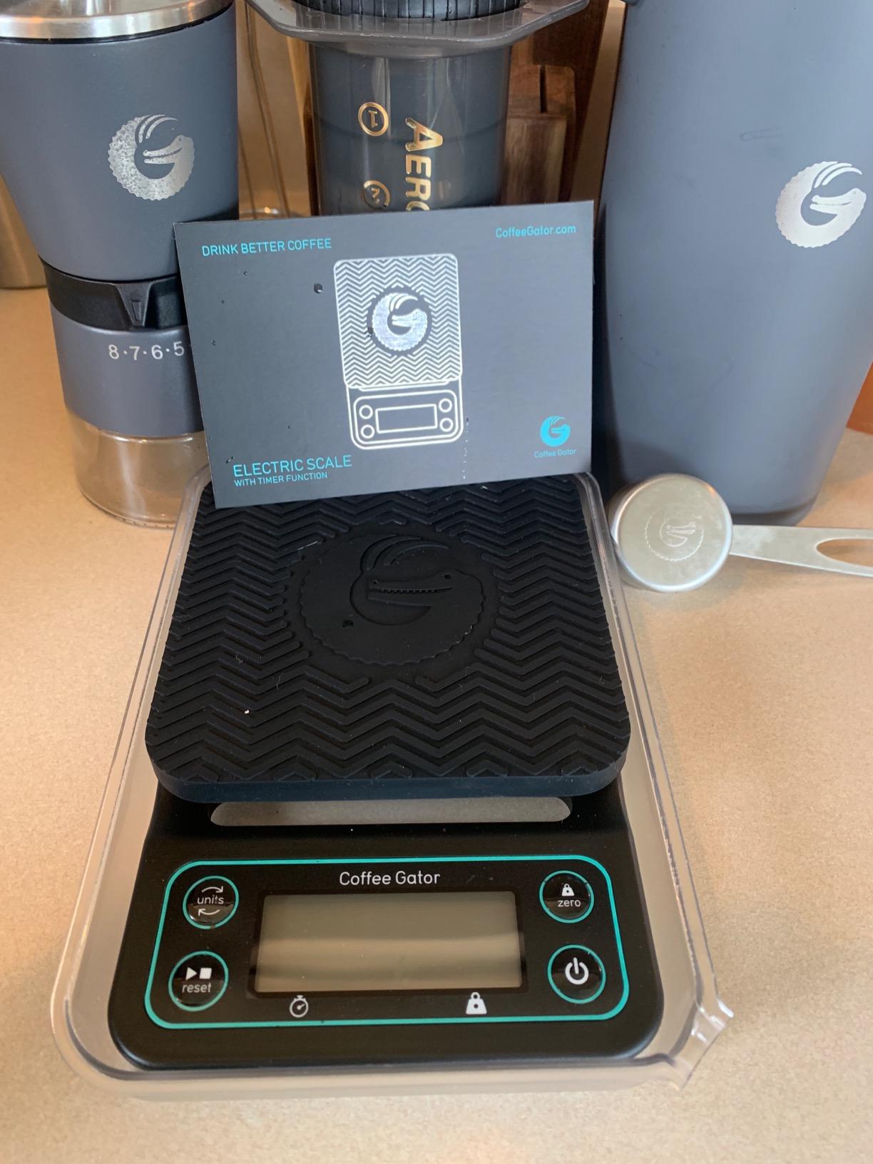 Coffee Gator Coffee Scale 0.1g Precision with Timer - 3kg customer photo 1