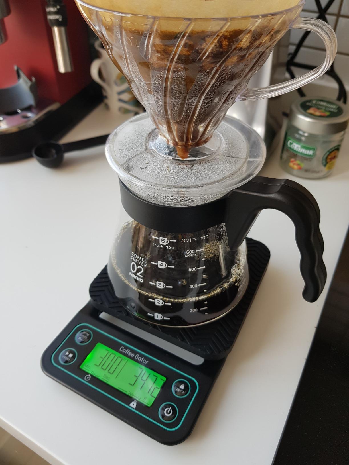 Coffee Gator Coffee Scale 0.1g Precision with Timer - 3kg customer photo 2