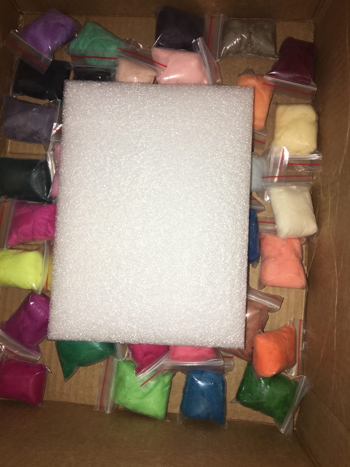 Mayboos Needle Felting Starter Kit, Wool Roving 40 Colors Set | 3g per Color, Felting Kits for Beginners Adult, with Instruction Included for Felted Animal Needle Felting Supplies customer photo 1