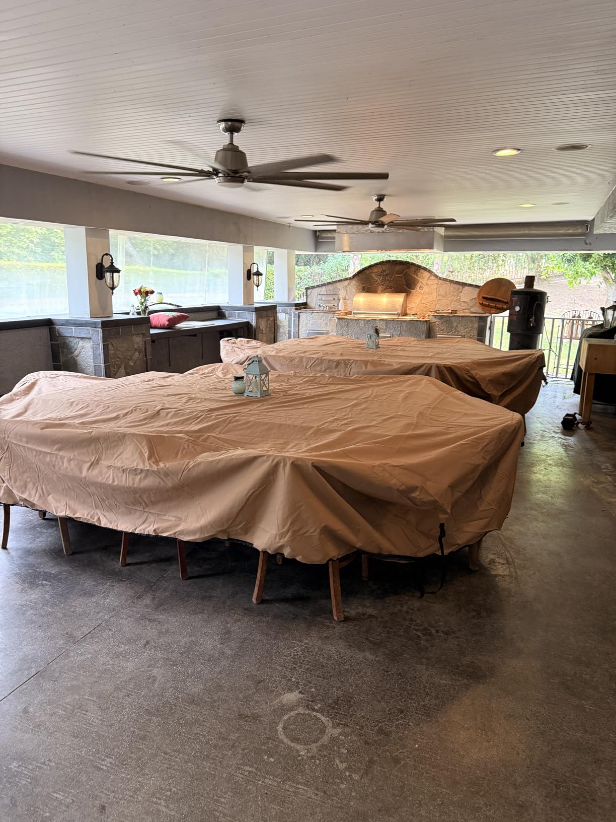 ULTCOVER Waterproof Patio Furniture Cover 111L x 74W in customer photo 1