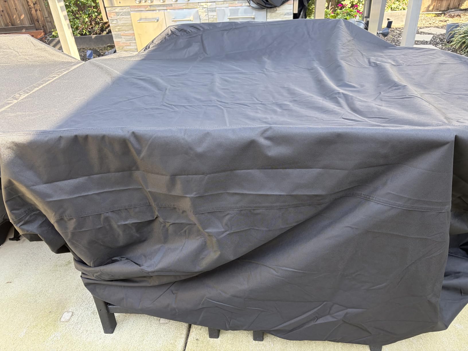 ULTCOVER Waterproof Patio Furniture Cover 111L x 74W in customer photo 2