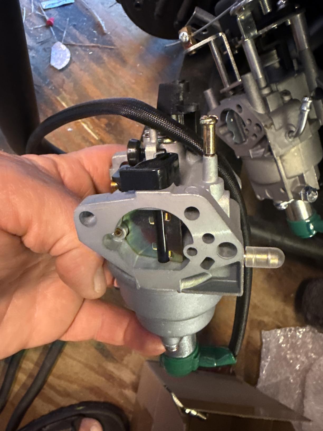 Dalom 8750 Carburetor for Harbor Freight Predator 420CC Portable Generator 69671 68530 68525 69672 69674 68529 68526 13HP 14HP 15HP 16HP RATO R420-III 7000/8750 Watt Parts customer photo 2