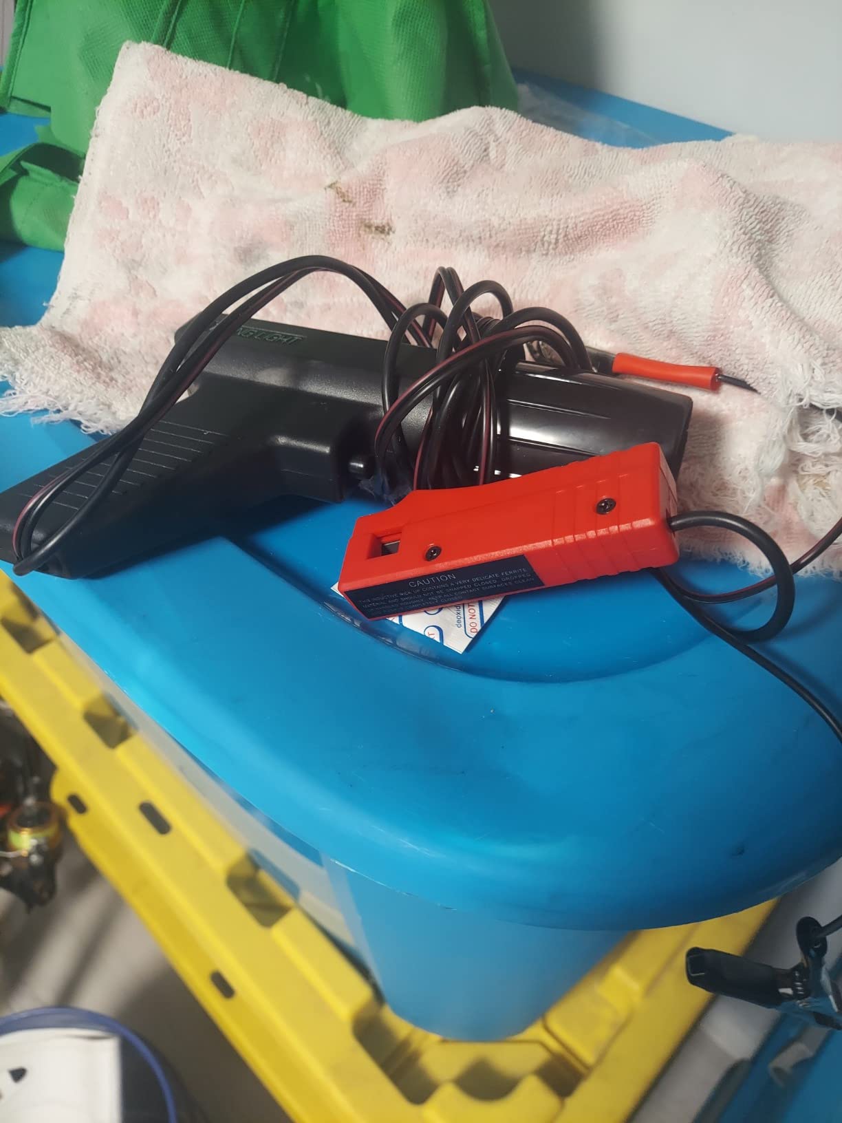 Engine Timing Light with Spark Plug Tester,Inductive Timing Light Gun Timing Light Ignition Testers Engine Ignition Coil Tester for Car Motor Motorbike Vehicle Motorcycle Marine Lawnmower customer photo 2