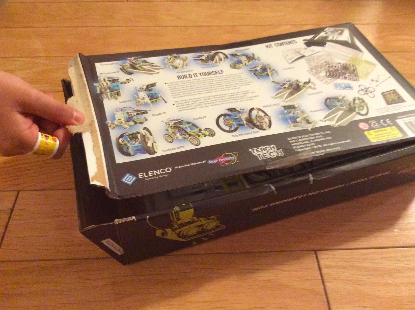 TEACH TECH SolarBot.14 STEM Solar Robot Building Kit, Ages 10+ customer photo 2