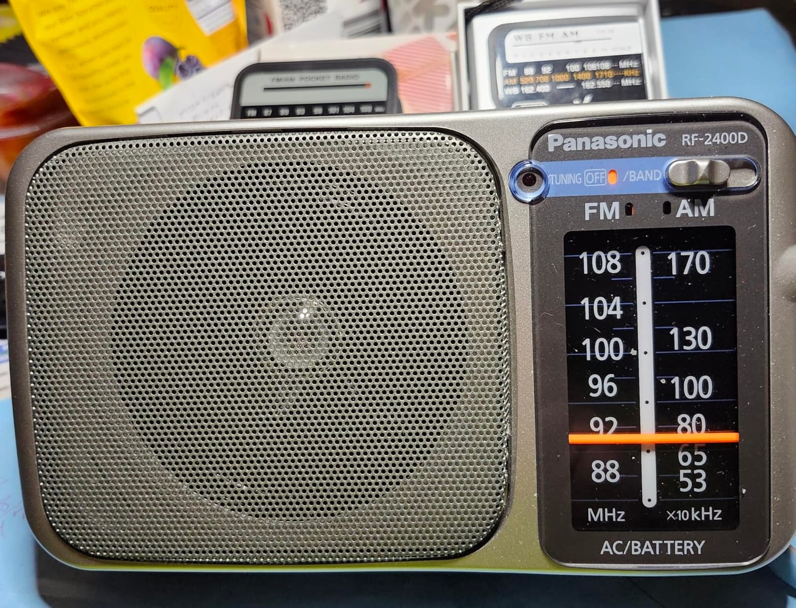 NOAA Weather Radio - AM/FM Transistor Battery Operated Portable Radio customer photo 1
