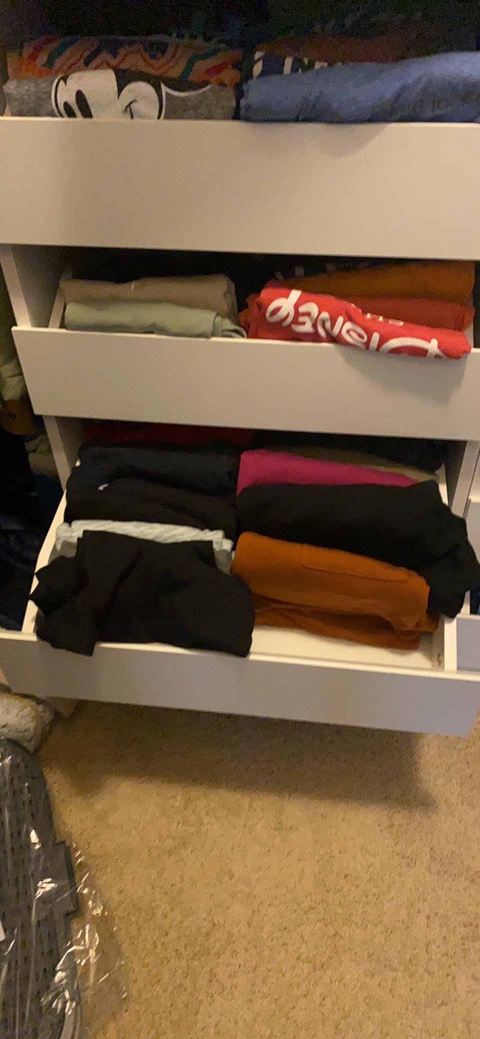 ClosetMaid Modular Storage Unit with 4 Drawers, Wood Closet Organizer, Stacking, Full Backer, Storage, Decorative Trim, White customer photo 1