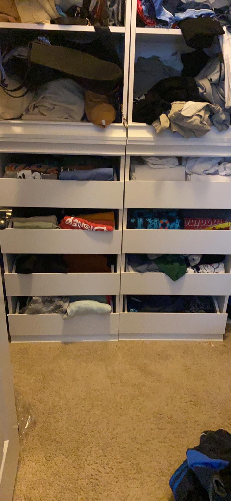ClosetMaid Modular Storage Unit with 4 Drawers, Wood Closet Organizer, Stacking, Full Backer, Storage, Decorative Trim, White customer photo 2