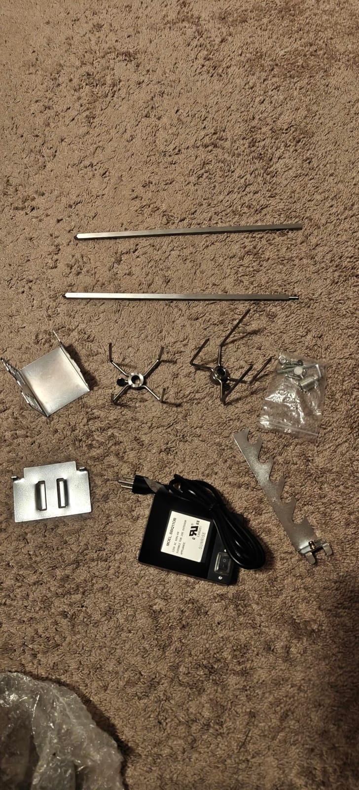 onlyfire Universal Rotisserie Kit BBQ Grilling Accessory Kit for Gas Grills | Fits Most 2 to 4 Burners Gas Grills, 32
