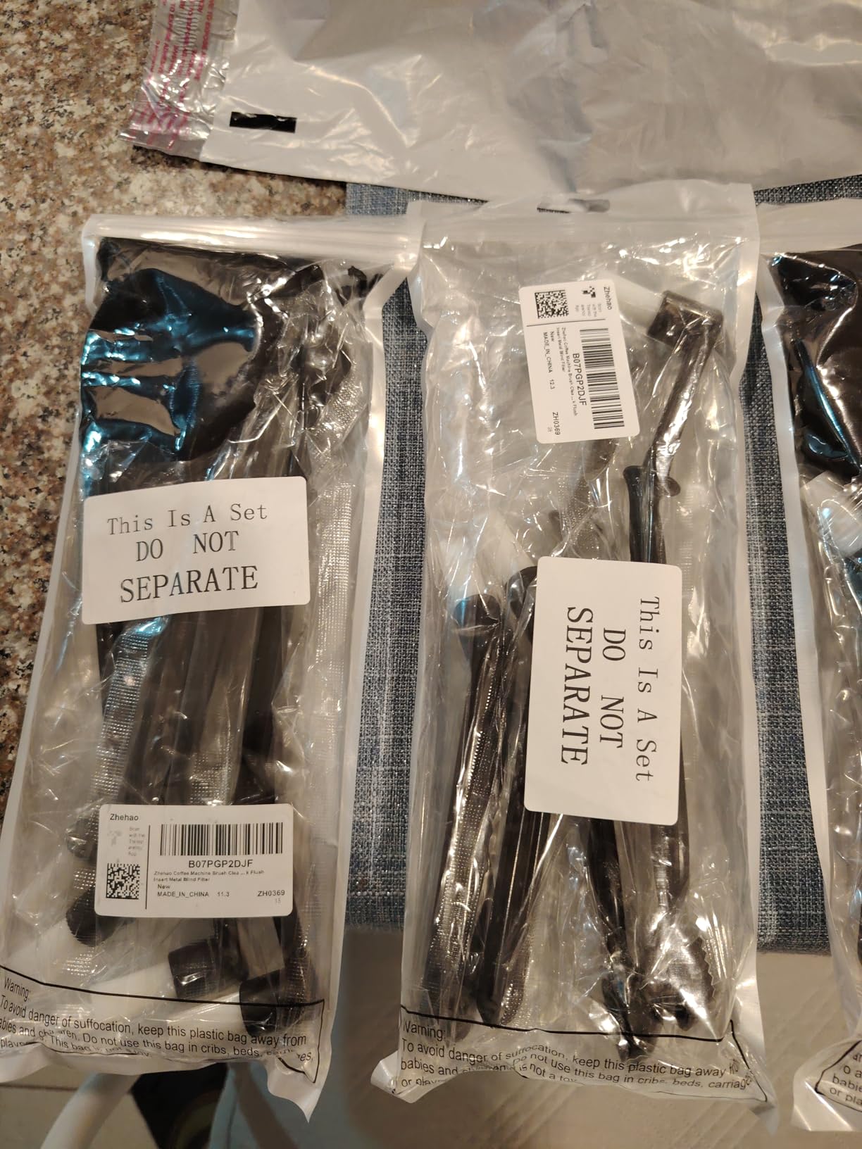 Zhehao Espresso Machine Cleaning Kit, 58 mm Backflush Insert 4 Brush customer photo 1