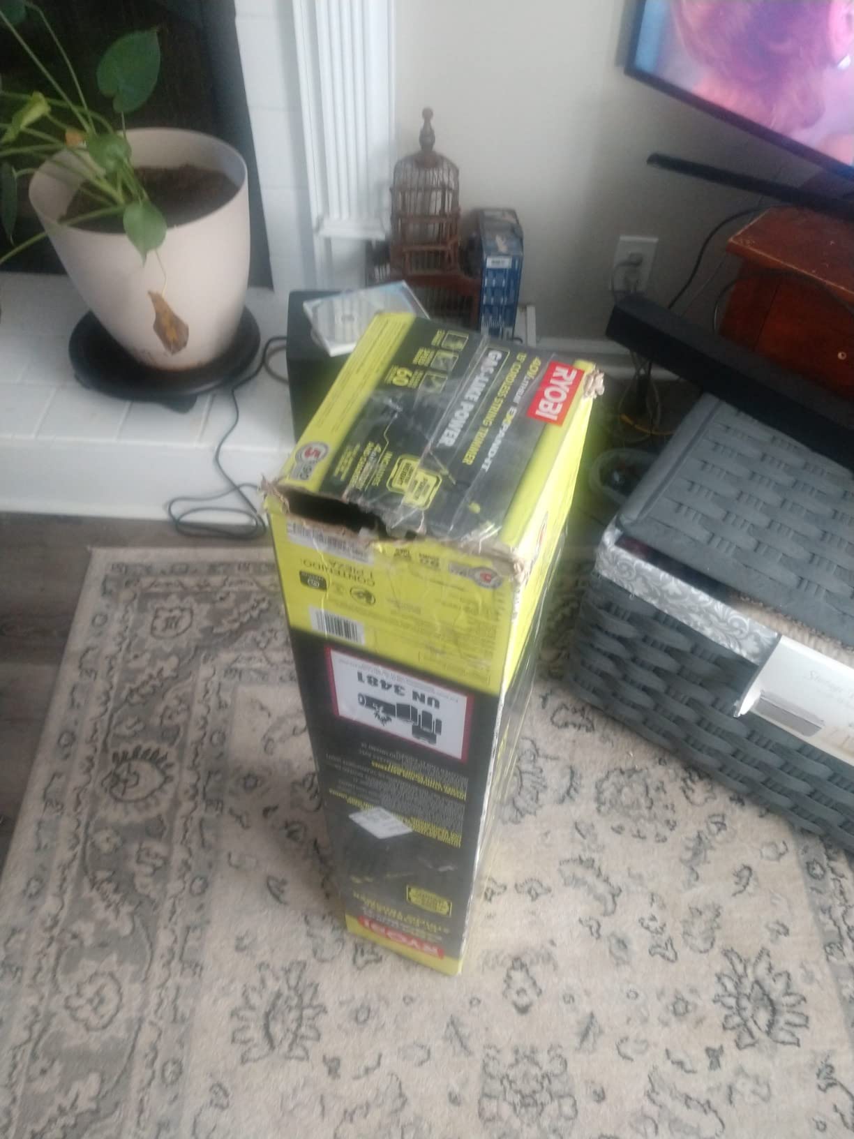 RYOBI 40-Volt Lithium-Ion Cordless Attachment Capable String Trimmer, 4.0 Ah Battery and Charger Inc customer photo 1