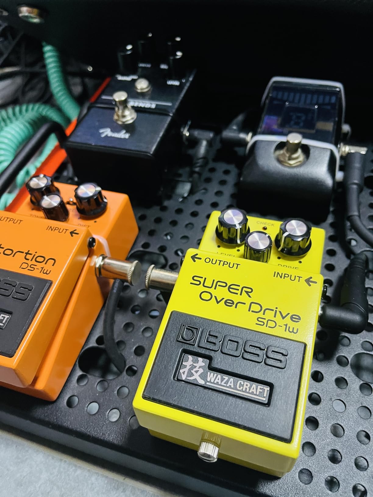 BOSS SD-1W SUPER OverDrive Waza Craft Premium Guitar Effect Pedal customer photo 2