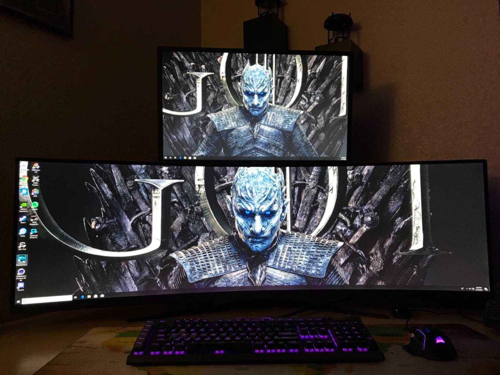 ASUS ROG XG49VQ 49 Inch 1080p 144Hz Ultrawide Curved Gaming Monitor customer photo 1