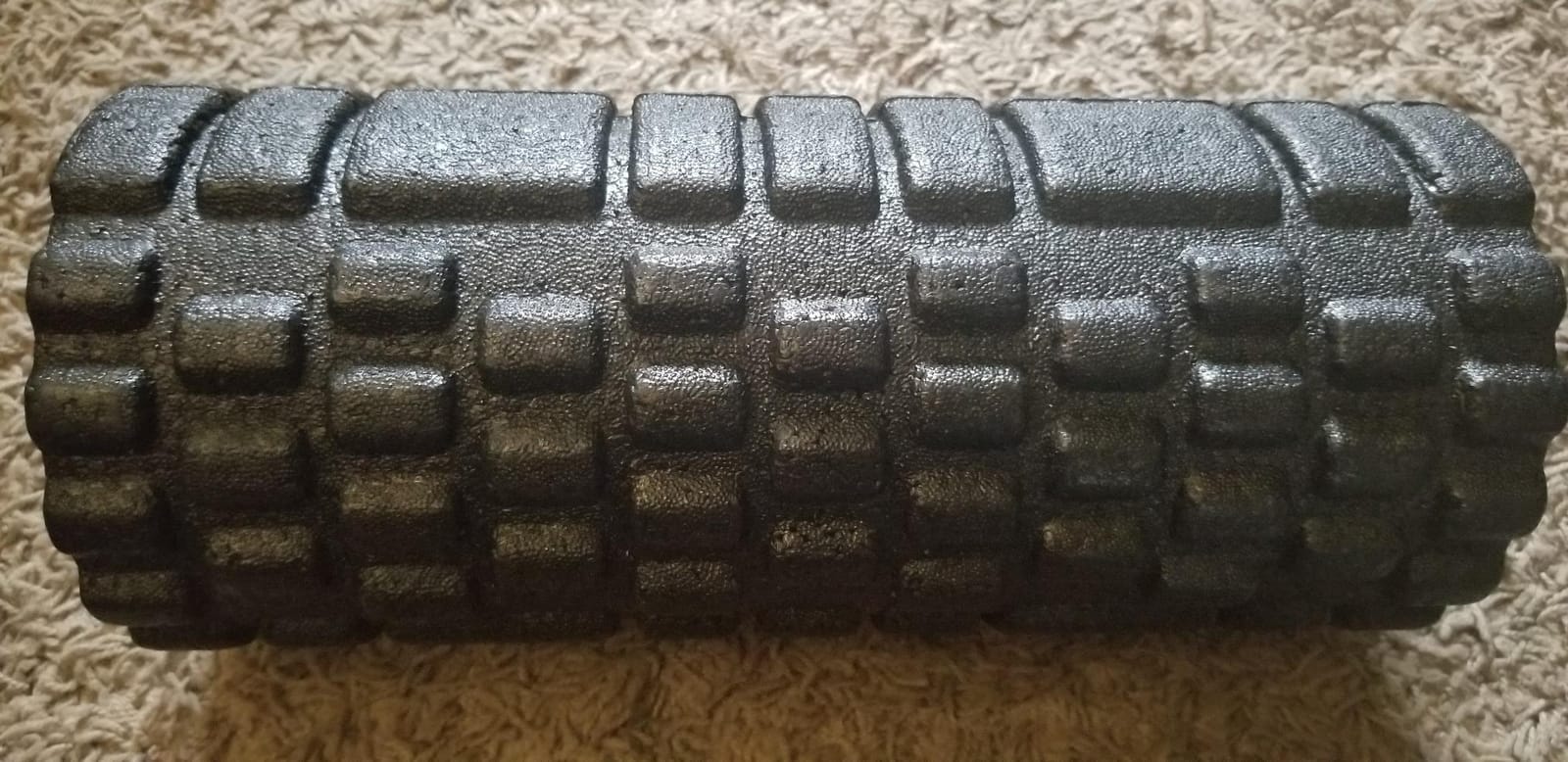 The Original Body Roller - High Density Foam Roller Massager for Deep Tissue Massage of the Back and Leg Muscles - Self Myofascial Release of Painful Trigger Point Muscle Adhesions (Blue) customer photo 1