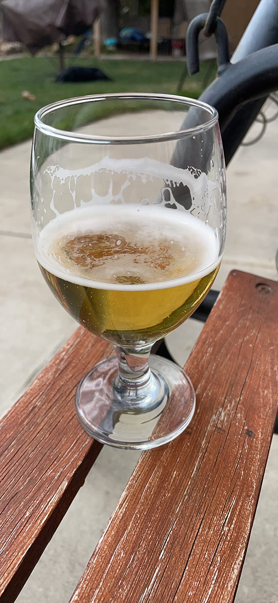 Volarium 13.5 oz Premium Beer Glasses Set of 6, 100% Lead-Free Stemmed Goblets, Belgian IPA Beer Tasting Glass, Chalice Glas, Tulip Glasses Lager Glasses with Stem customer photo 2