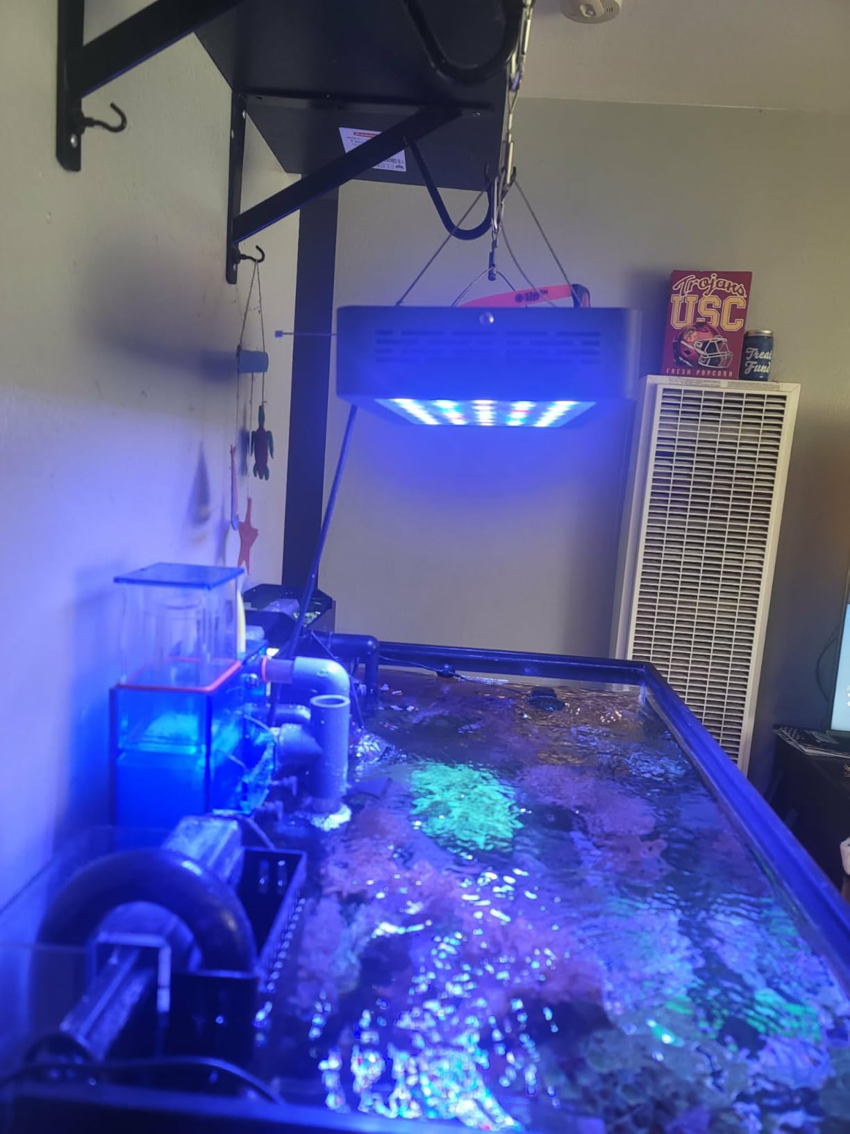 VIPARSPECTRA 165W LED Aquarium Light Dimmable Full Spectrum LED Reef Lights customer photo 2