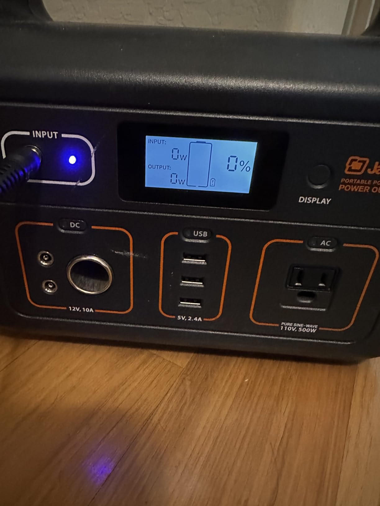 Jackery Explorer 500 v2 Portable Power Station,512Wh,500W AC customer photo 1