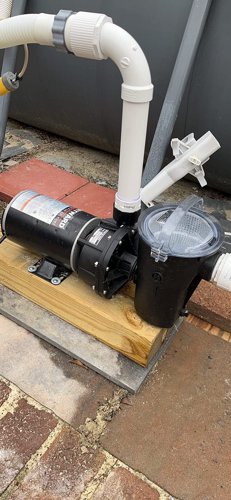 Hayward PowerFlo LX Above Ground Pool Pump, Single Speed Pump - 1.1 HP customer photo 2