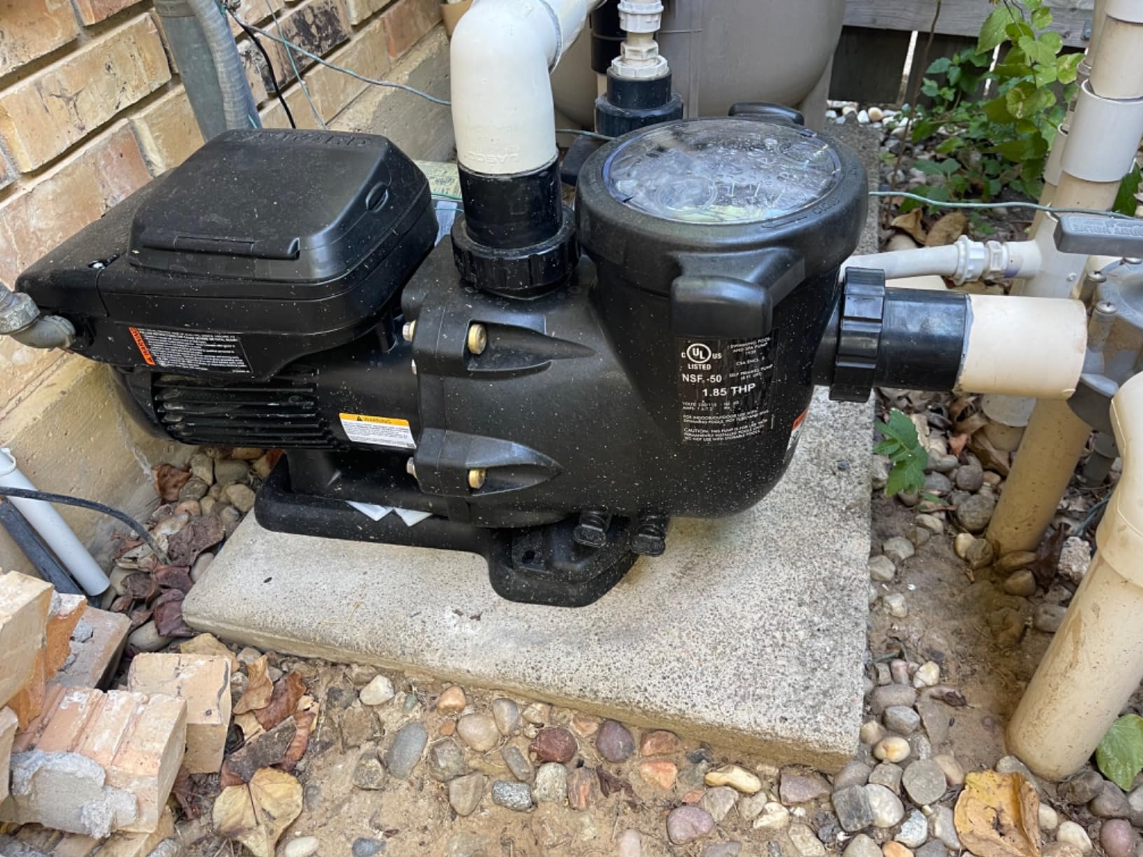 Hayward TriStar VS Variable Speed Pool Pump for In-Ground Pools, 1.85 HP | W3SP3202VSP In Ground Var Speed Pool Pump | Energy Efficient Water Circulation Pump with Programmable Digital Interface customer photo 2