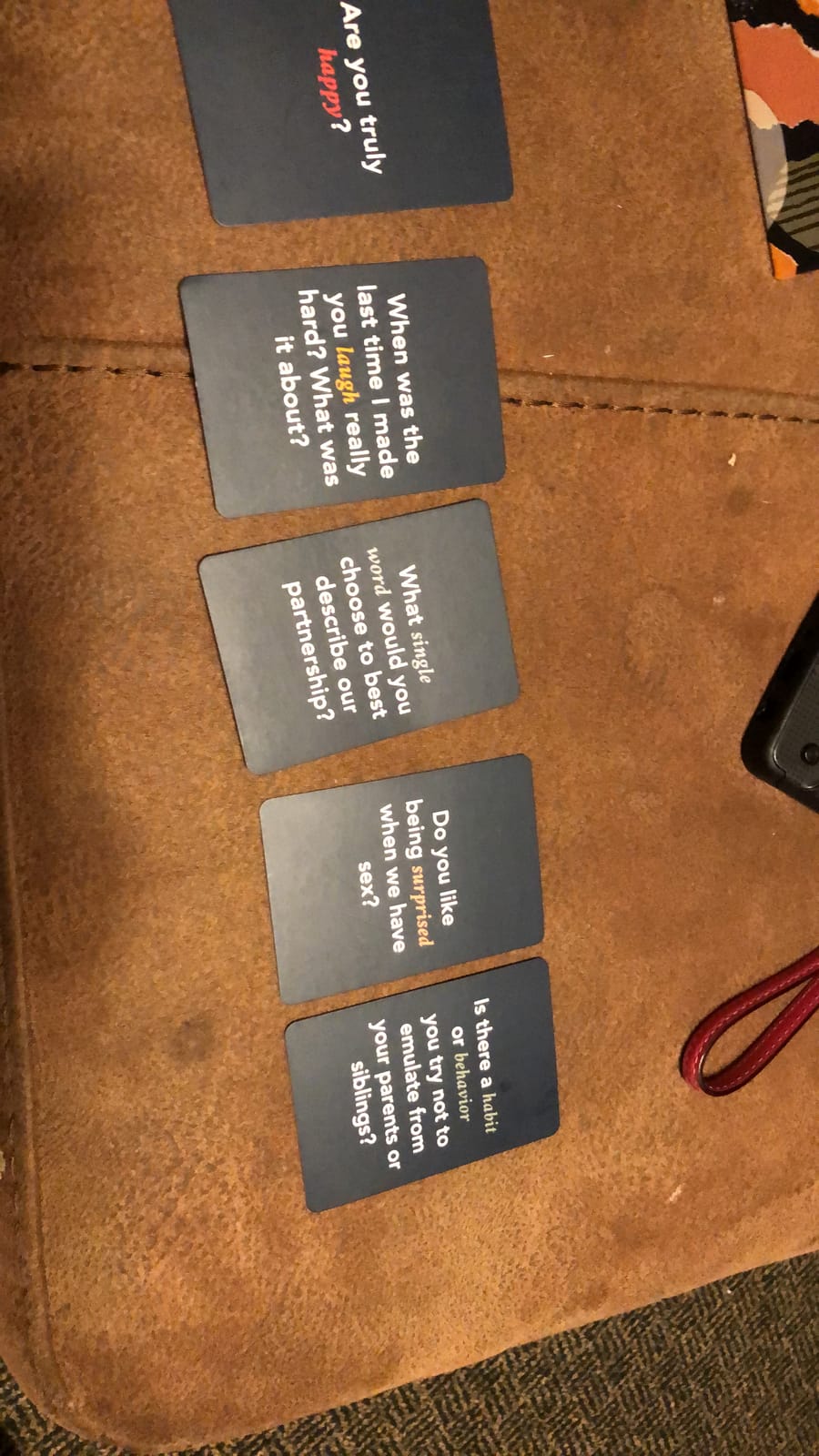 FLUYTCO Love Lingual: The Original Couples Card Game | 150 Conversation Starter Cards for Date Night, Deeper Connection & Relationship Building | Intimacy Game customer photo 1