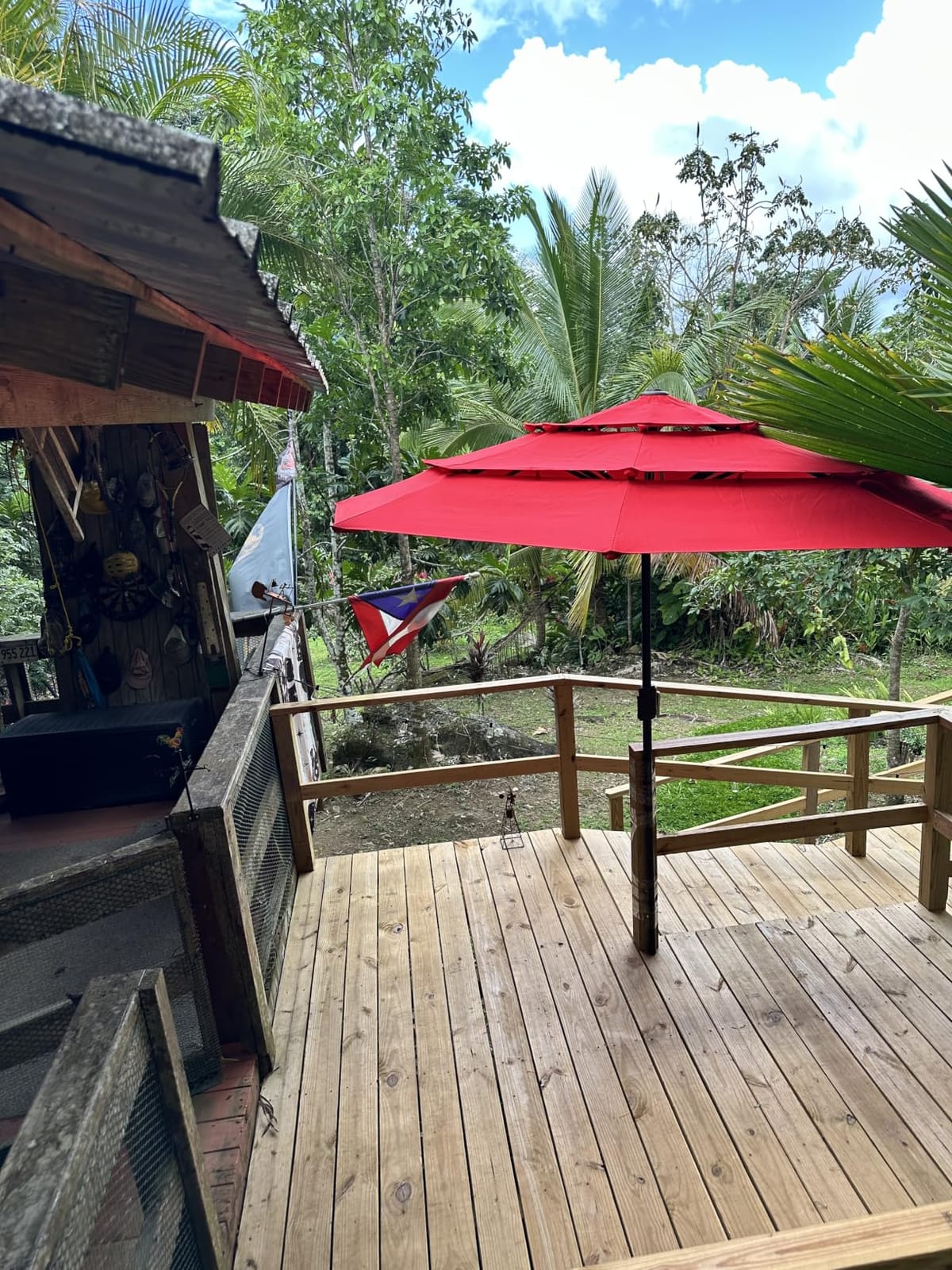 EliteShade USA 3-Tier Patio Umbrella for Outdoor restaurant Garden Courtyard Deck Pool and Marketing customer photo 1