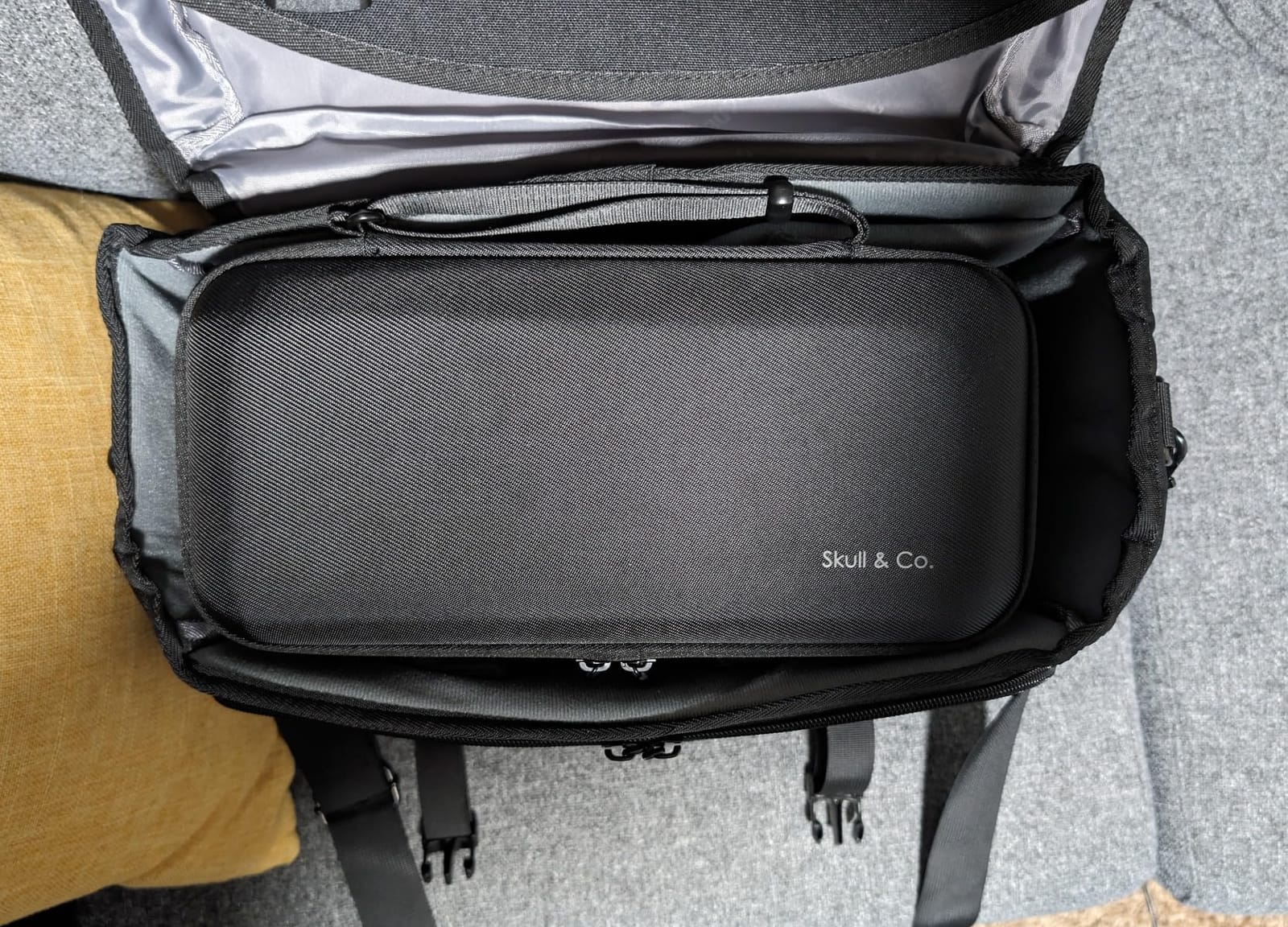 CADeN Camera Bag Case Shoulder Messenger Bag with Tripod Holder Compatible for Nikon, Canon, Sony, DSLR SLR Mirrorless Cameras Waterproof (Black, Small) customer photo 1