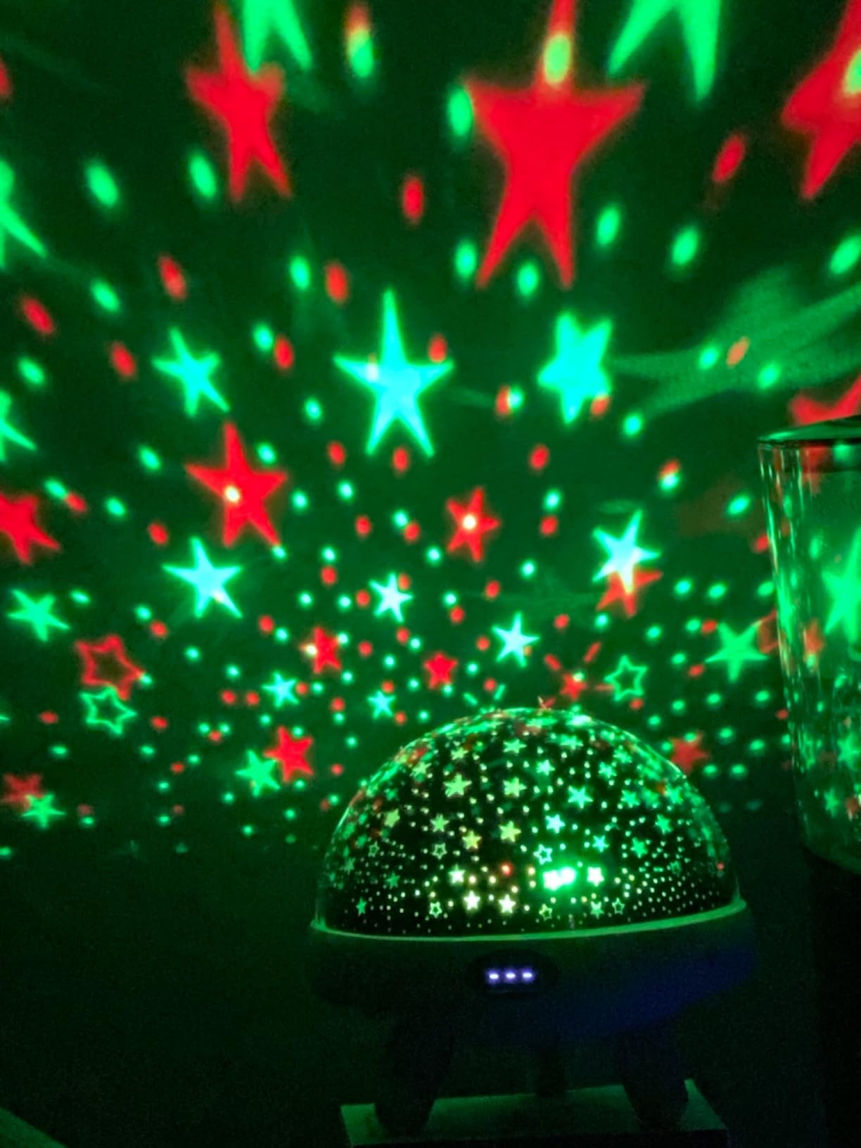 YACHANCE Kids Sound Machine with Night Light Projector,29 Soothing Sounds Baby Night Light Star Projector for Kids Room,White Noise Machine for Baby Sleeping Soother,Nursery Lamp,Bedroom Decor customer photo 1