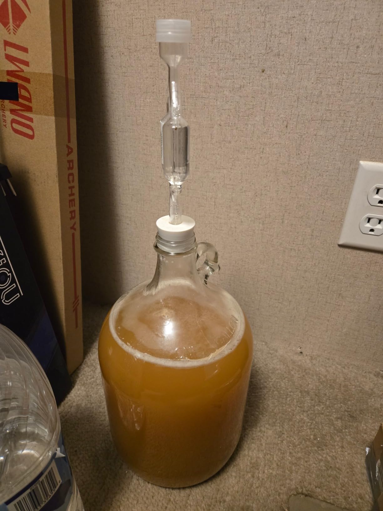 Mead Making Kit - 1 Gallon Mead Kit to Make Your own Honey Wine with Reusable Equipment - Brew a Delicious Metheglin Style Mead with Must Bee Company - Starter Kit Includes Yeast, Nutrients and Spices customer photo 2