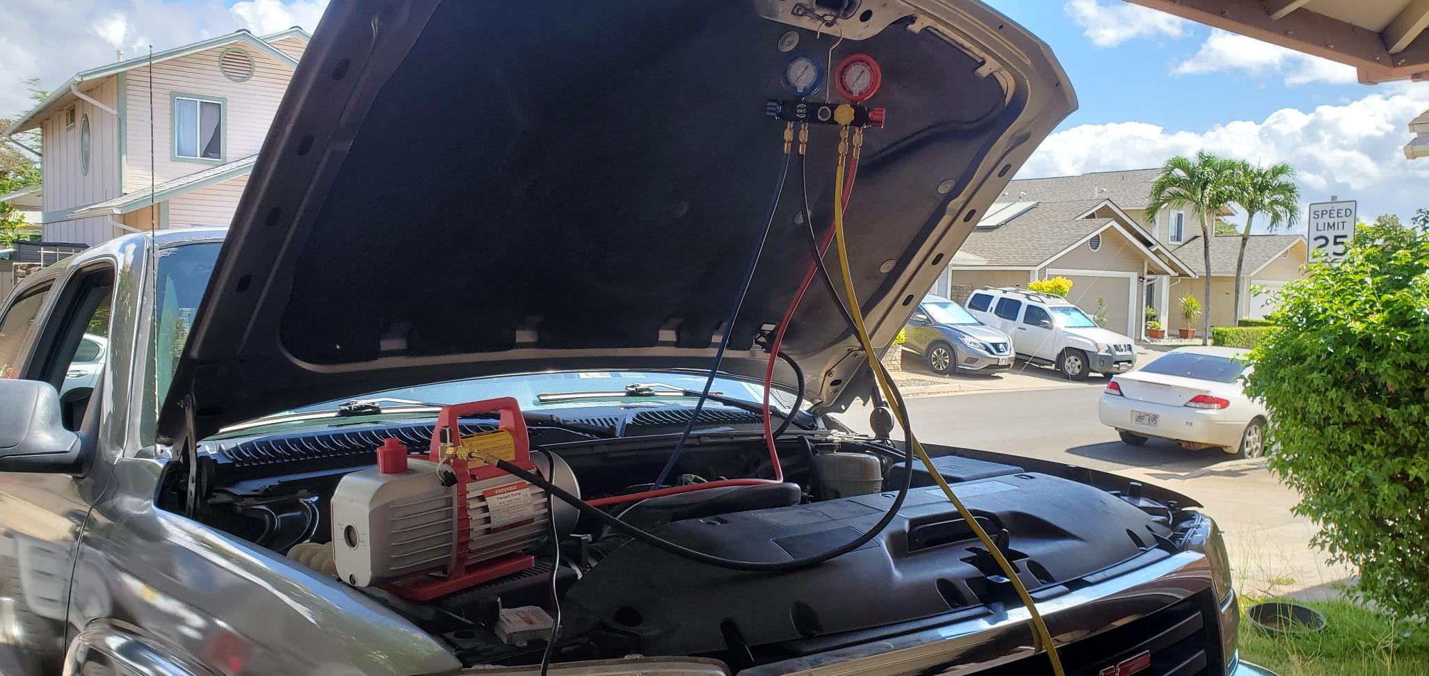 Lichamp HVAC Gauges with Hoses, AC Manifold Gauge Set R134A R410A R404A Refrigerant Gauges customer photo 2