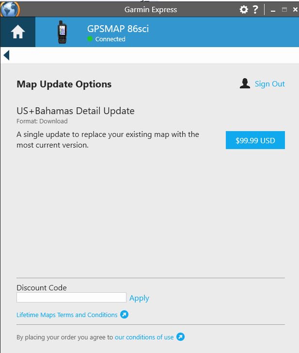 Garmin GPSMAP 86Sci, Floating Handheld GPS with Button Operation, Preloaded BlueChart G3 Coastal Charts And Inreach Satellite Communication capabilities, Stream Boat Data From Compatible Chartplotters customer photo 1