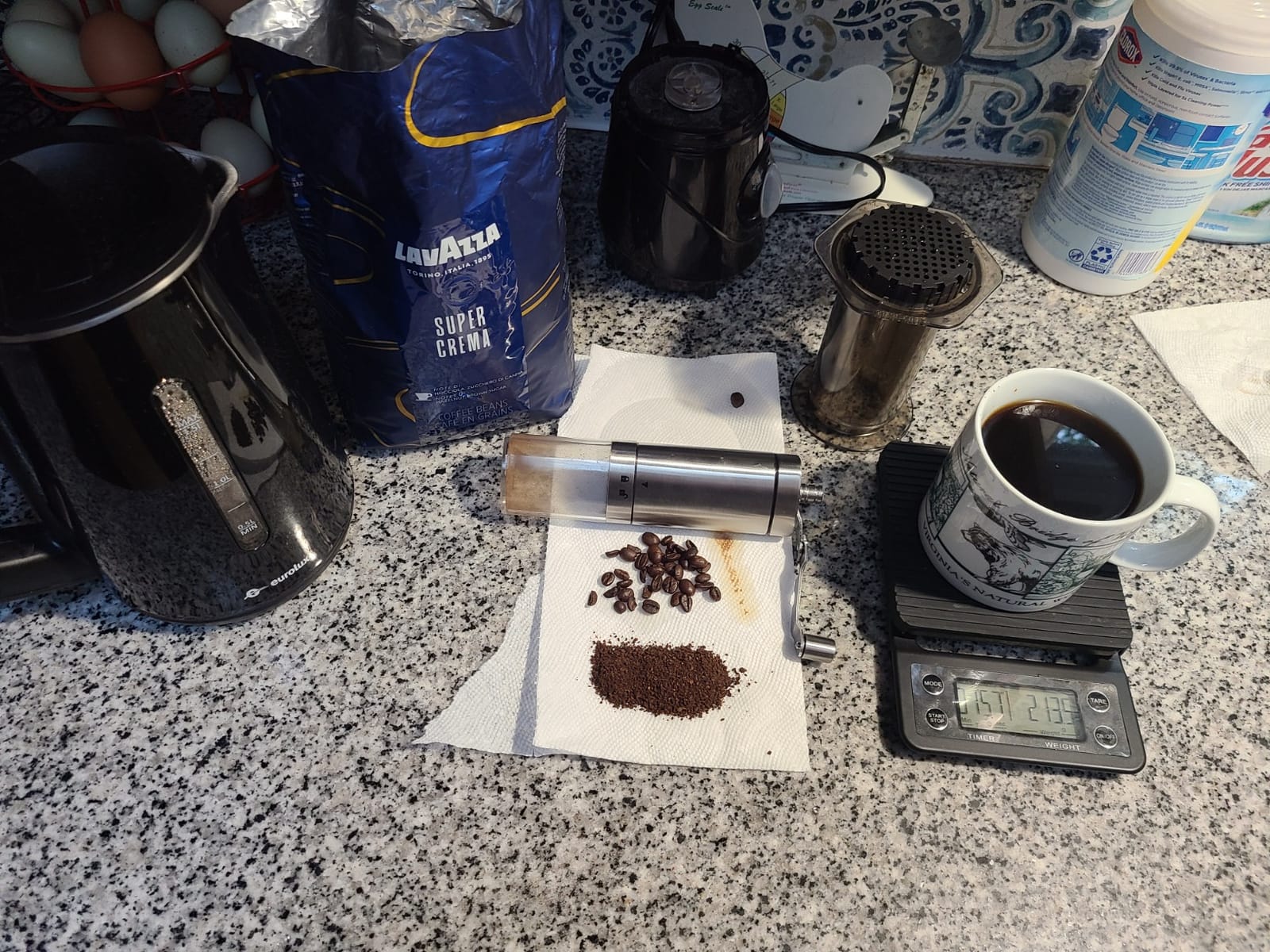 Digital Coffee Scale with Timer for Pour Over and Drip Coffee customer photo 1