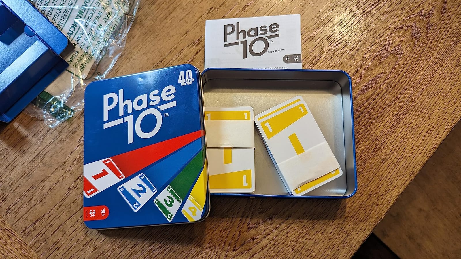 Mattel Games Phase 10 Card Game in Storage Tin for Ages 7+ customer photo 2