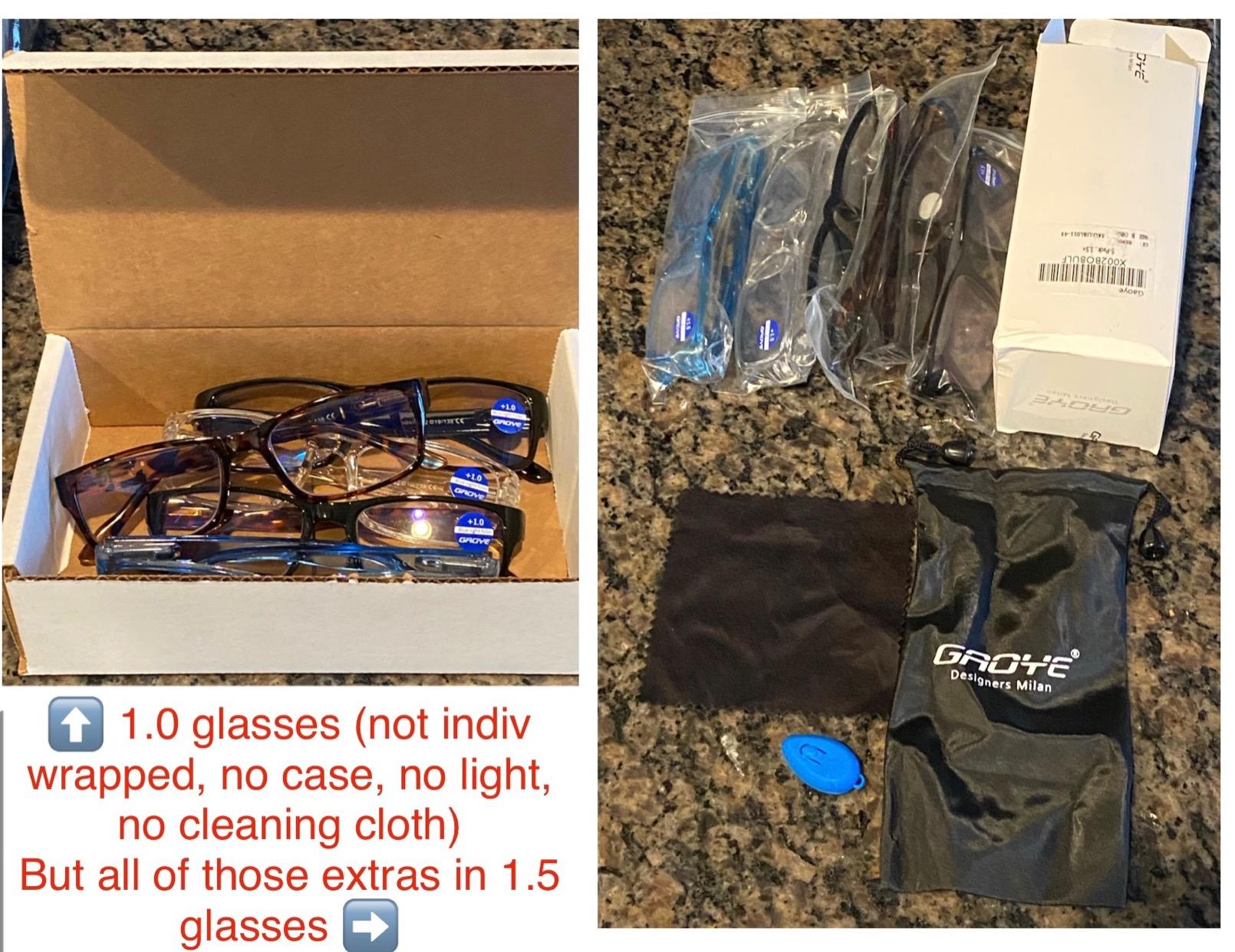 Gaoye 1.5 Professional Reading Glasses for Women All Day - Computer Readers with Blue Light Protection - Value Pack customer photo 1