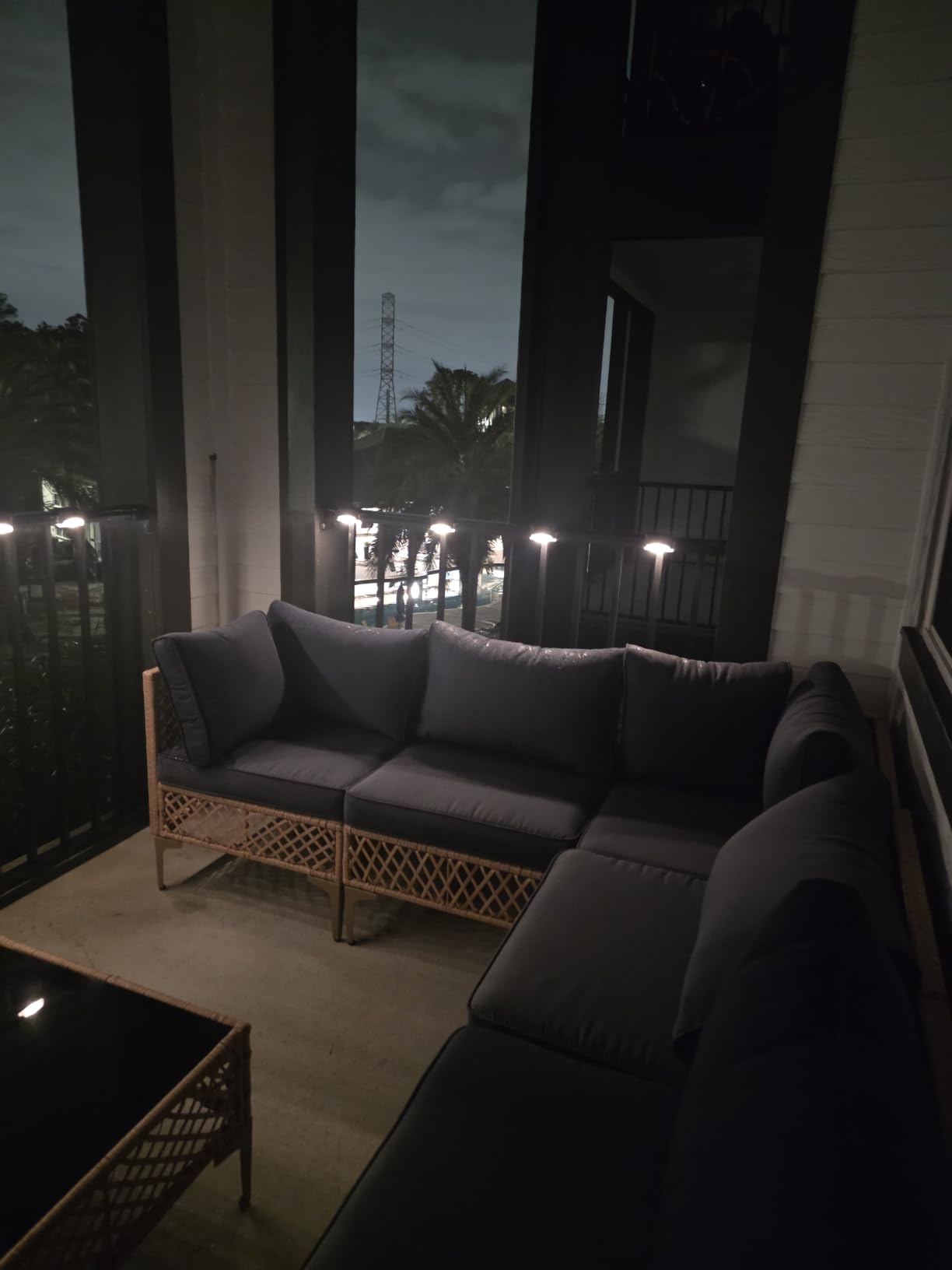 SOLPEX Solar Deck Lights Outdoor 16 Pack, Step Light Waterproof, Warm White customer photo 1
