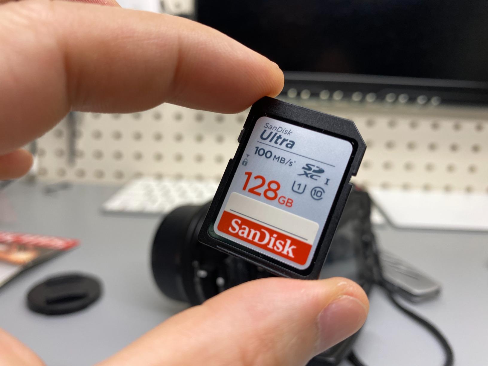 SanDisk 128GB Ultra SDXC UHS-I Memory Card - 100MB/s, C10, U1, Full HD, SD Card - SDSDUNR-128G-GN6IN customer photo 1
