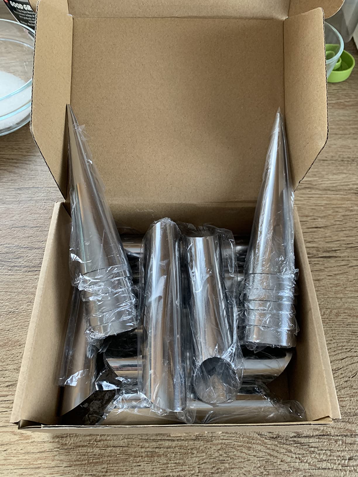 Cream Horn Molds Stainless Steel Cone Tubular Shaped Mold for Cannoli Tubes Croissant (cream cone) customer photo 1