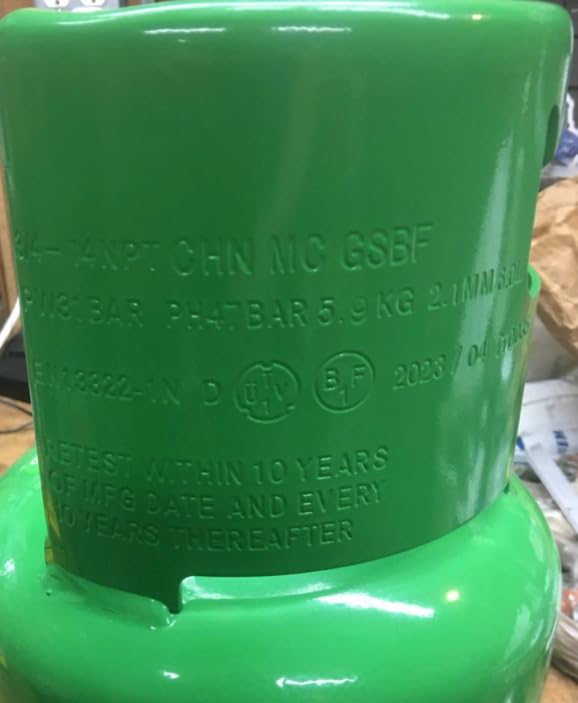 Mastercool DOT-Approved Recovery Cylinders-100# customer photo 1
