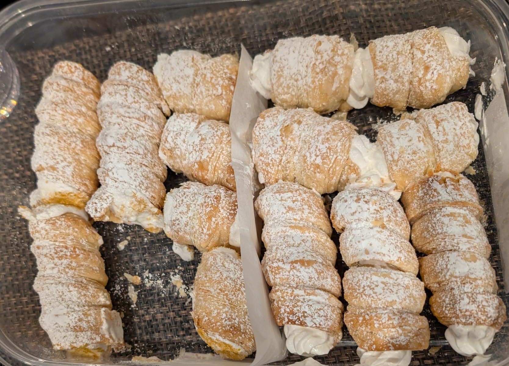 Non-stick Cream Horn Molds Stainless Steel, FantasyDay 5 inch Large Size Cannoli Tubes Kit Pack of 16 Baking Cones Pastry Roll Horn Croissant Mold - Christmas Anniversary Free Standing Cone Shape customer photo 1