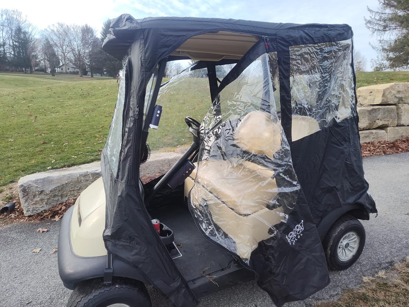 10L0L Deluxe 2 Passenger Enclosure for Club Car Precedent Onward Tempo customer photo 1