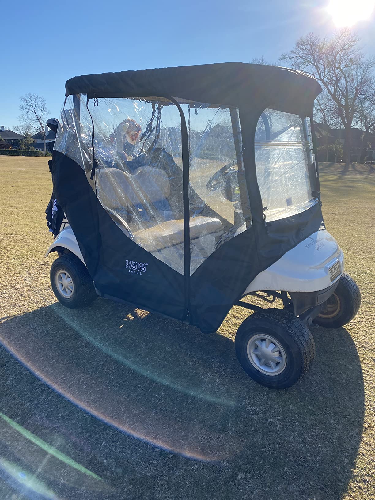 10L0L Golf Cart Enclosure for 2 Passenger EZGO TXT & RXV, 59