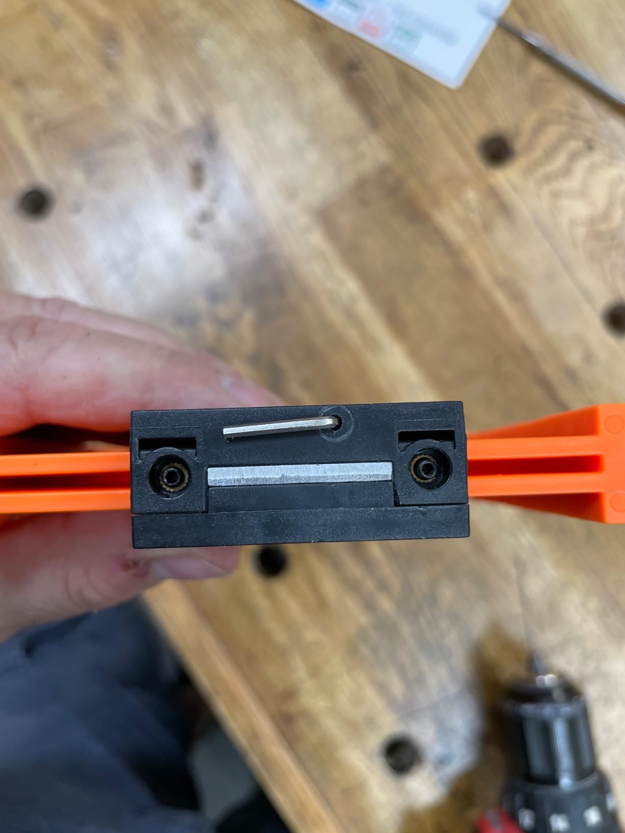 Saker Contour Gauge Profile Tool with Adjustable Lock 10 Inch Orange customer photo 2