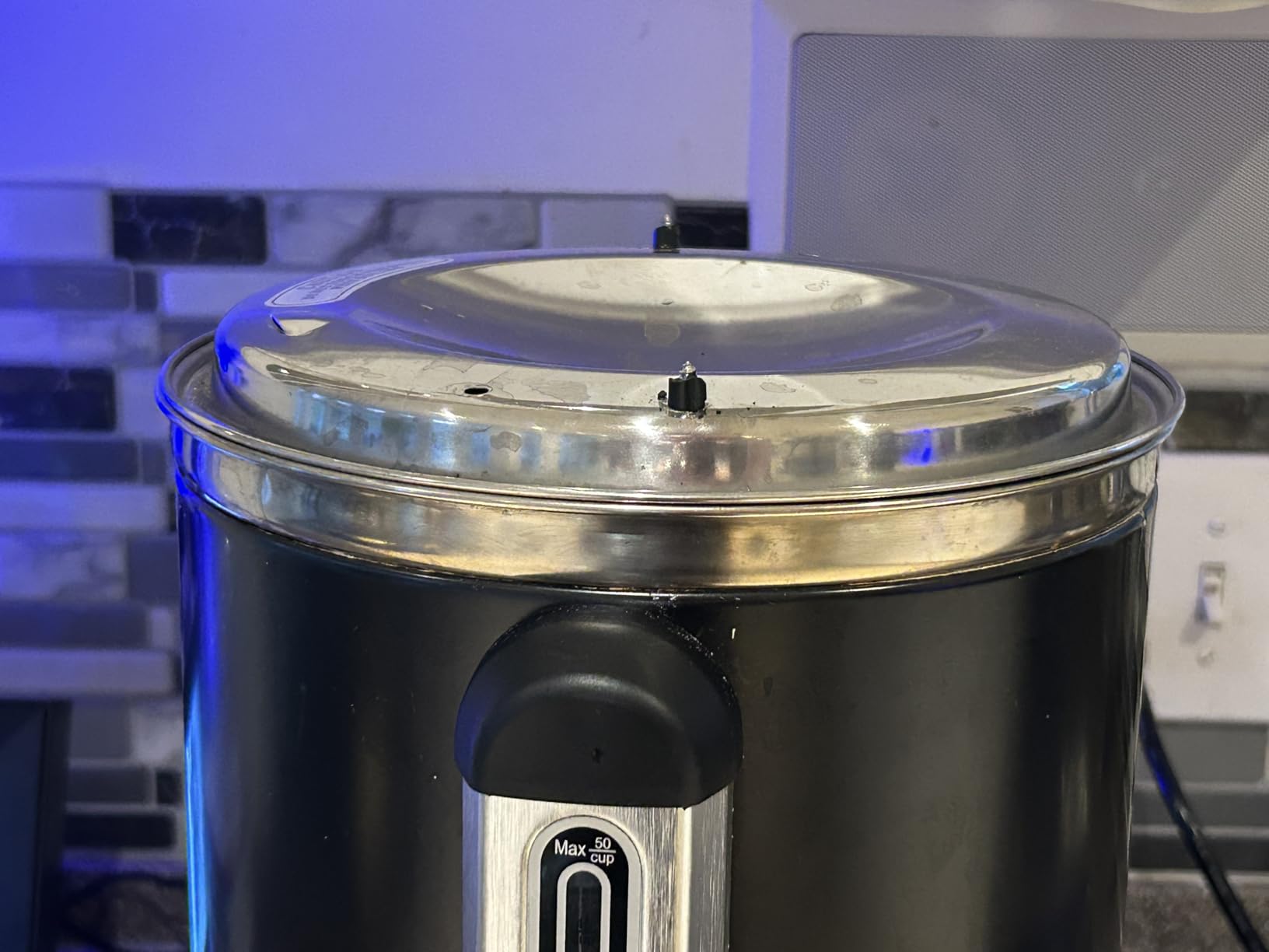 Zulay Commercial Coffee Maker, Coffee Urn 100 Cup, Large Coffee Percolator - 100 Cup Coffee Maker with Double-Wall Stainless Steel, Commercial Coffee Urn Quick Brew Tea Percolator for Events - Silver customer photo 2