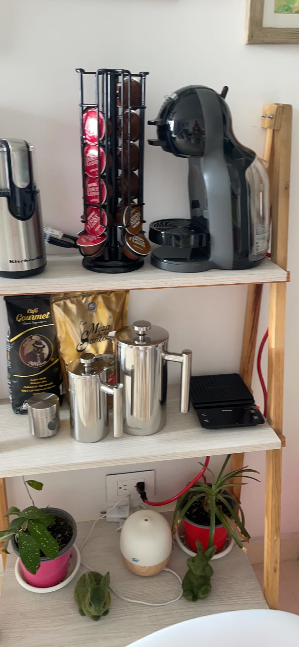KitchenTour Coffee Scale with Timer 3kg/0.1g High Precision Pour Over Drip Espresso Scale with Back-Lit LCD Display (Batteries Included) customer photo 1
