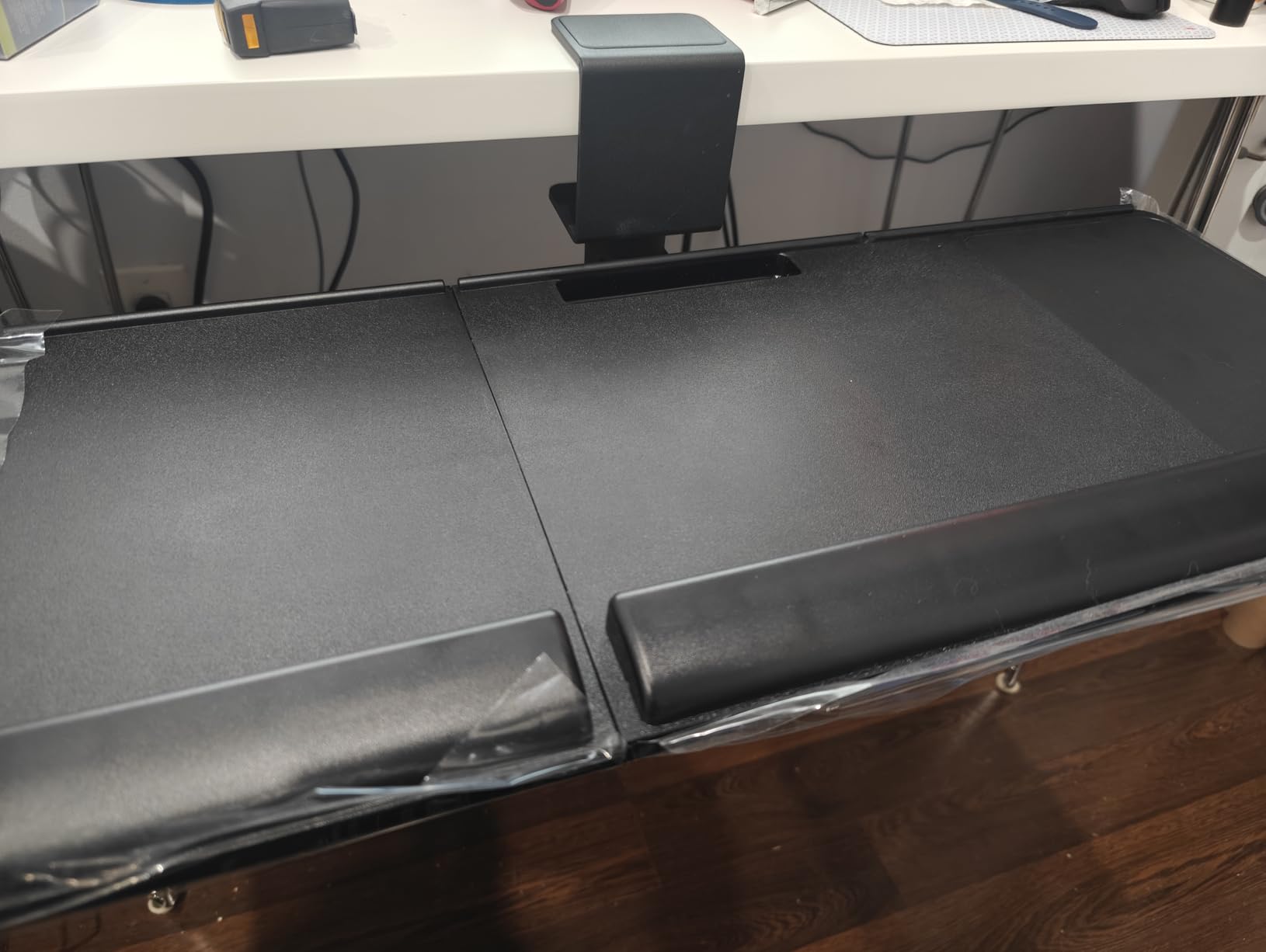 Klearlook Keyboard Tray Under Desk with 360° Rotation, Ergonomic Computer Keyboard & Mouse Tray 25